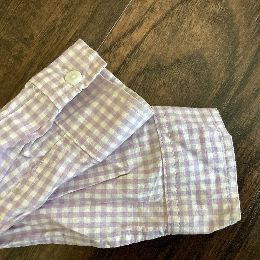 Gymboree lavender gingham